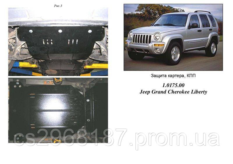 Защита на двигатель, КПП, радиатор, редуктор для Jeep Liberty (2001-2008) Mодификация: 3,7; 2,5D Кольчуга 1.0175.00 Покрытие: Полимерная краска
Защита на двигатель, КПП, радиатор, редуктор для Jeep Liberty (2001-2008) Mодификация: 3,7; 2,5D Кольчуга 1.0175.00 Покрытие: Полимерная краска