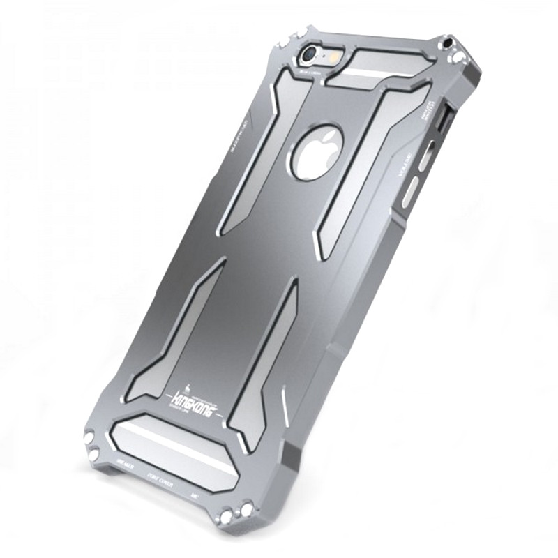 Чехол накладка Luphie для iPhone 6 / 6S (4.7 ") King Kong ser. Металл Серебристый (315769)
Чехол накладка Luphie для iPhone 6 / 6S (4.7 ") King Kong ser. Металл Серебристый (315769)