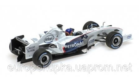 Автомодель MINICHAMPS Sauber BMW C24B #17 Jacques Villeneuve F1 Test Valencia (400060903), Бело-синий
Автомодель MINICHAMPS Sauber BMW C24B #17 Jacques Villeneuve F1 Test Valencia (400060903), Бело-синий