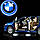 Светодиодная подсветка на двери с логотипом автомобиля , фото 3