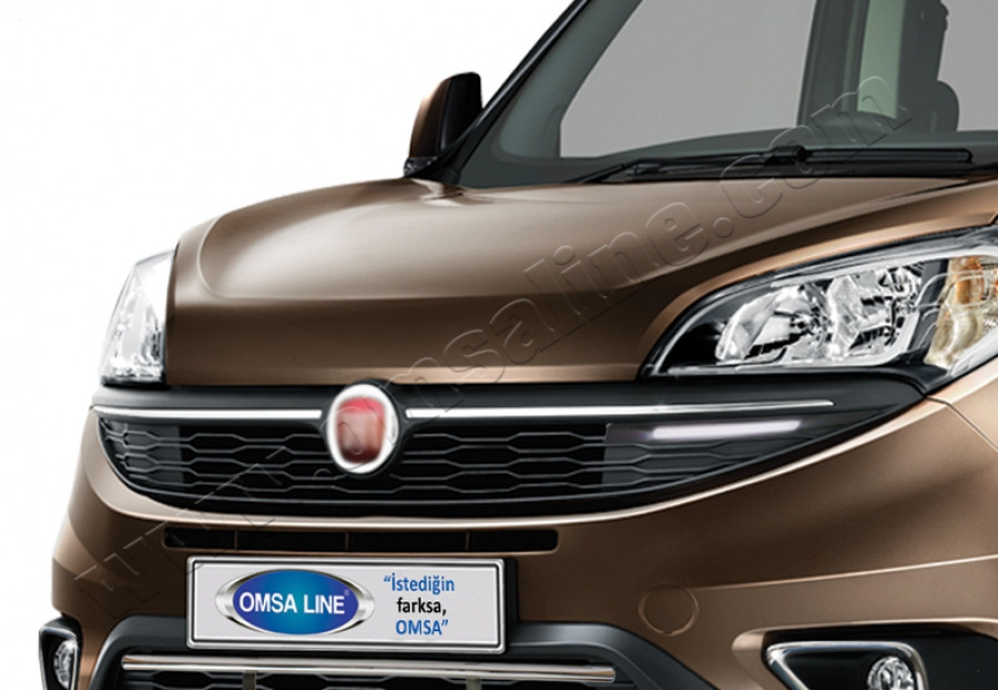 Накладки на решетку радиатора (2014+, 2 шт, нерж.) - Fiat Doblo III nuovo 2010+ и 2015+ гг.
Накладки на решетку радиатора (2014+, 2 шт, нерж.) - Fiat Doblo III nuovo 2010+ и 2015+ гг.