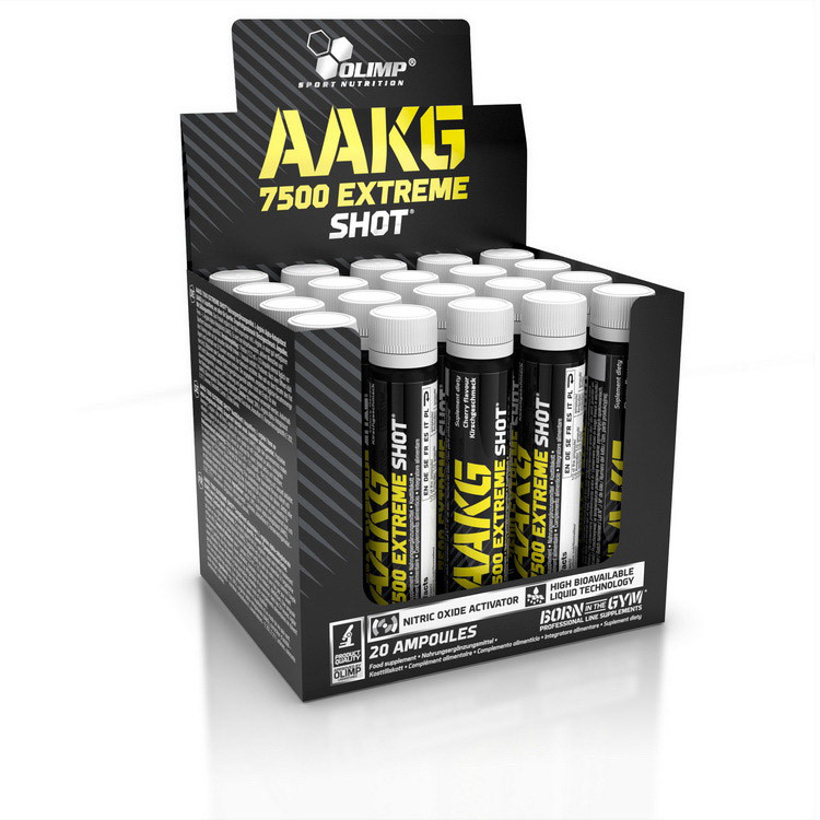 Аргинин альфа-кетоглутарат Olimp Nutrition AAKG 7500 Extreme Shot 20 ампул по 25 мл
Аргинин альфа-кетоглутарат Olimp Nutrition AAKG 7500 Extreme Shot 20 ампул по 25 мл