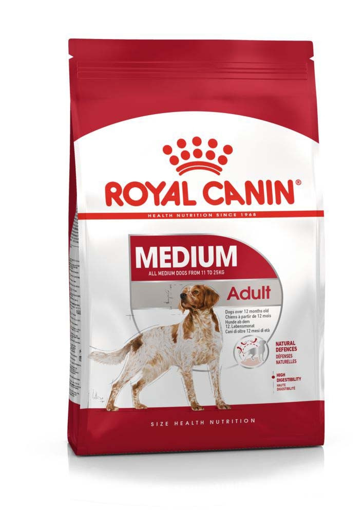 Сухой корм Роял Канин (Royal Canin) Medium Adult для взрослых собак средних пород, 15 кг
Сухой корм Роял Канин (Royal Canin) Medium Adult для взрослых собак средних пород, 15 кг