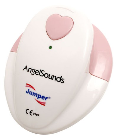 Портативный Ультразвуковой доплеровский детектор сердцебиения плода AngelSounds mini