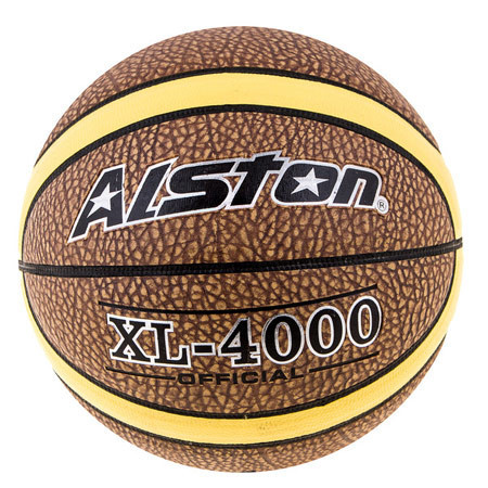 Мяч баскетбольный Alston №7, XL-4000 Official, коричневый с желтой полосой
Мяч баскетбольный Alston №7, XL-4000 Official, коричневый с желтой полосой