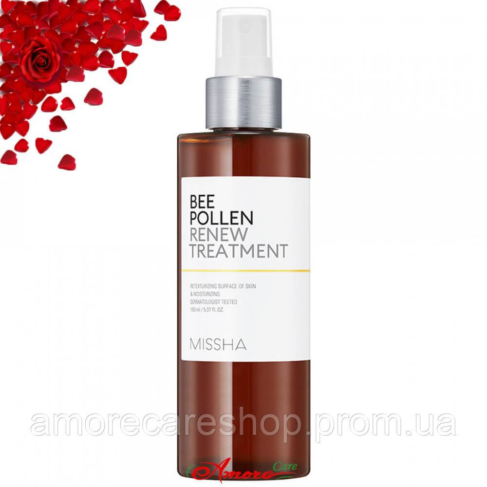 MISSHA Обновляющий мист-эссенция с пчелиной пыльцой Missha Bee Pollen Renew Treatment
MISSHA Обновляющий мист-эссенция с пчелиной пыльцой Missha Bee Pollen Renew Treatment