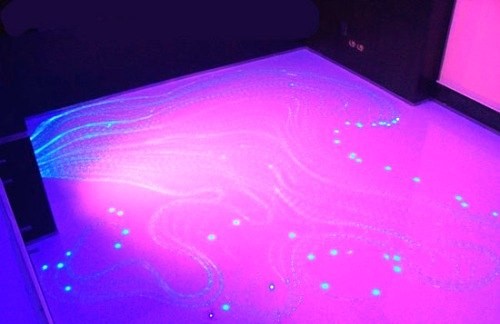 Наливные полы 3D с эфектом подсветки№2