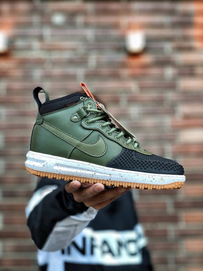 Кроссовки мужские Nike Lunar Force Duckboot хаки, Найк Лунар Форс Дакбут, кожа, резина, прошиты, код Z-3113
Кроссовки мужские Nike Lunar Force Duckboot хаки, Найк Лунар Форс Дакбут, кожа, резина, прошиты, код Z-3113
