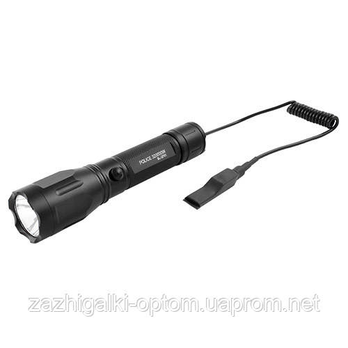 Фонарь Police QF01-XPE, под ружье, вынос.кнопка, 1x18650/3xAAA, ЗУ 220V/12V, BOX
Фонарь Police QF01-XPE, под ружье, вынос.кнопка, 1x18650/3xAAA, ЗУ 220V/12V, BOX