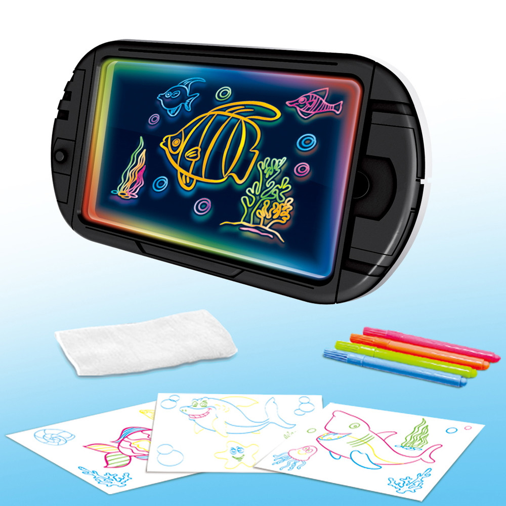 Набор для творчества YiMA TOYS Glow Drawing Board 3D доска для рисования Морской стиль 3 в 1 (SUN2848), Черный
Набор для творчества YiMA TOYS Glow Drawing Board 3D доска для рисования Морской стиль 3 в 1 (SUN2848), Черный