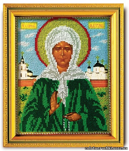 Набор для вышивания ювелирным бисером Радуга бисера / Кроше В-306 Св. Матрона Московская
Набор для вышивания ювелирным бисером Радуга бисера / Кроше В-306 Св. Матрона Московская