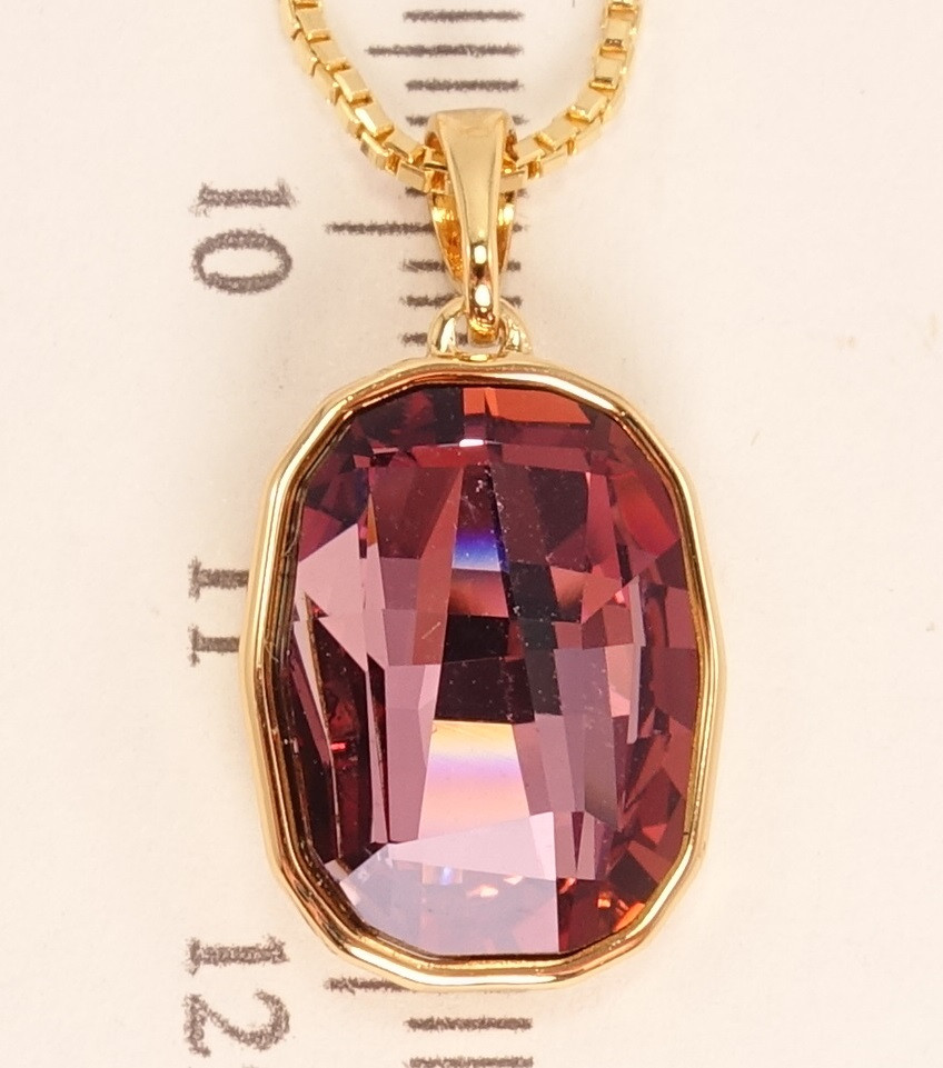 Кулон ХР Позолота 18К с кристаллами Swarovski на цепочке "Кристалл Cushion Цвет Antique Pink" длина 40-45см
Кулон ХР Позолота 18К с кристаллами Swarovski на цепочке "Кристалл Cushion Цвет Antique Pink" длина 40-45см