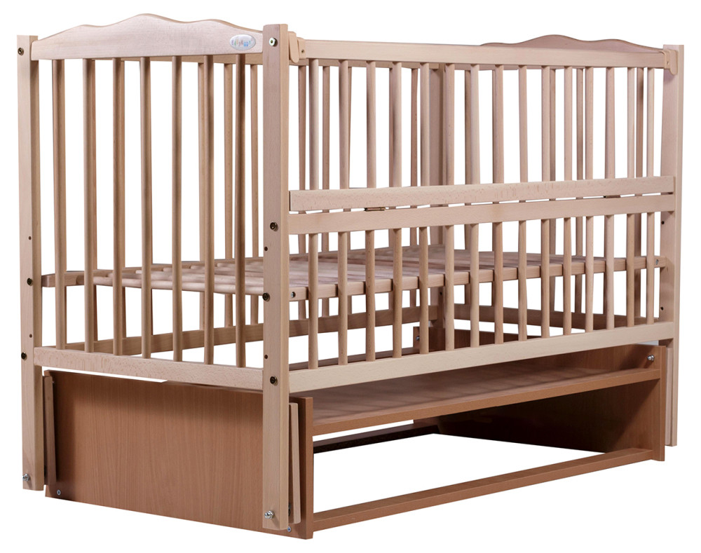 Кровать Babyroom Веселка маятник, откидной бок DVMO-2 бук светлый (натуральный)
Кровать Babyroom Веселка маятник, откидной бок DVMO-2 бук светлый (натуральный)