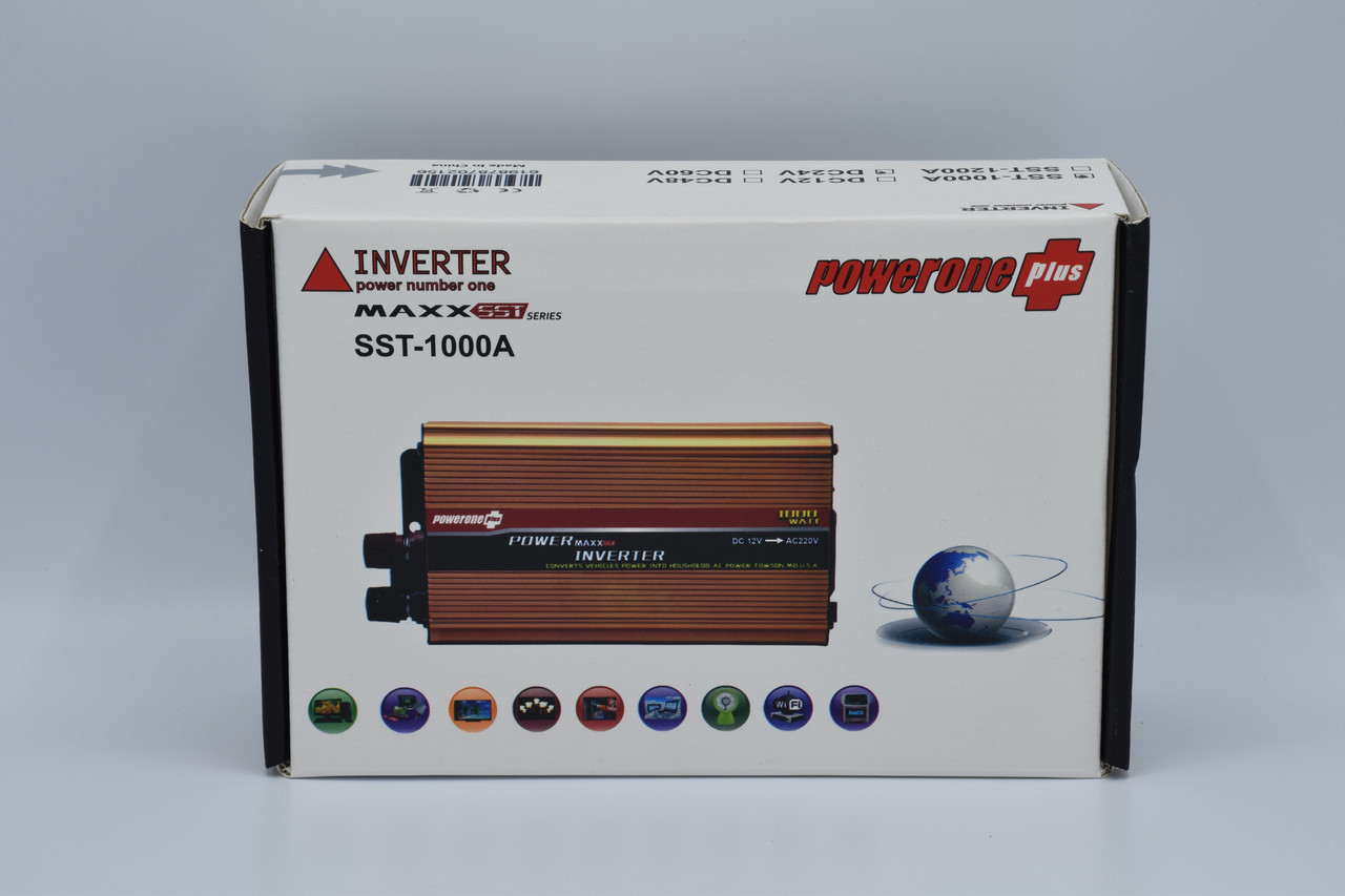 Автомобильный инвертор Powerone+ 24-220V / 1000W автомобильный преобразователь Powerone+ 24-220V / 1000W
Автомобильный инвертор Powerone+ 24-220V / 1000W автомобильный преобразователь Powerone+ 24-220V / 1000W