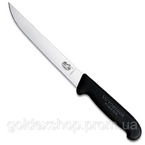 Нож кухонный Victorinox Fibrox с серрейторным лезвием (лезвие: 200мм), черный 5.2833.20
Нож кухонный Victorinox Fibrox с серрейторным лезвием (лезвие: 200мм), черный 5.2833.20