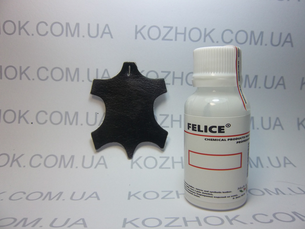 Краска для кожи Felice цв.Черный (25 мл)Для обуви,гладкой кожи, кожгалантереи, кожаной мебели, кожаного салона
Краска для кожи Felice цв.Черный (25 мл)Для обуви,гладкой кожи, кожгалантереи, кожаной мебели, кожаного салона
