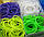 Резинки для плетения браслетов в пластиковом кейсе, 1800 шт., фото 9