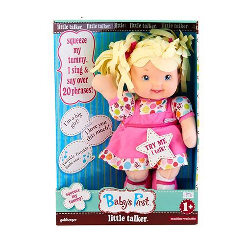 Акция! Кукла Baby’s First Little Talker Учись говорить (блондинка) (71230-1) [Скидка 5% при 100% предоплате
Акция! Кукла Baby’s First Little Talker Учись говорить (блондинка) (71230-1) [Скидка 5% при 100% предоплате