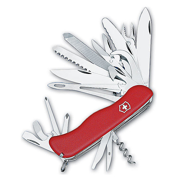 Нож раскладной Victorinox Work Champ XL Швейцарский нож на 21 функцию красного цвета, Красный
Нож раскладной Victorinox Work Champ XL Швейцарский нож на 21 функцию красного цвета, Красный