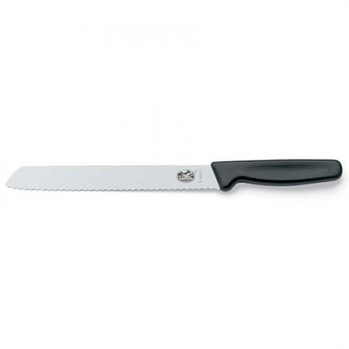 Нож кухонный для хлеба Victorinox Standart 21 см из нержавеющей стали черного цвета
Нож кухонный для хлеба Victorinox Standart 21 см из нержавеющей стали черного цвета