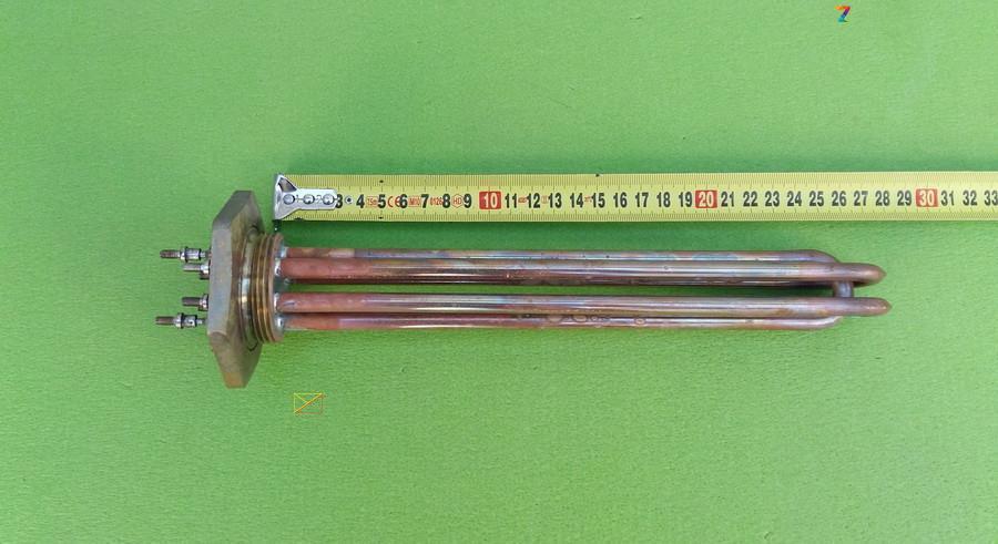 Блок ТЭН медный TW 4500W (220/380 V) / резьба 1,5" (48мм) / L=280мм Thermowatt, Италия
Блок ТЭН медный TW 4500W (220/380 V) / резьба 1,5" (48мм) / L=280мм Thermowatt, Италия