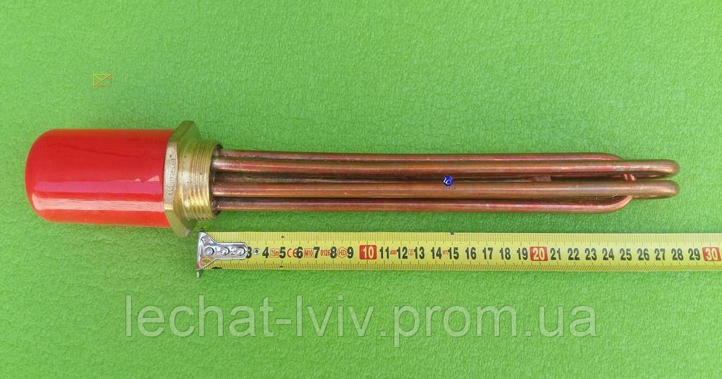Блок тэнов МЕДНЫЙ прямой 4500 W / 220V на резьбе 1,5" (48мм) / L=275мм Sanal, Турция
Блок тэнов МЕДНЫЙ прямой 4500 W / 220V на резьбе 1,5" (48мм) / L=275мм Sanal, Турция