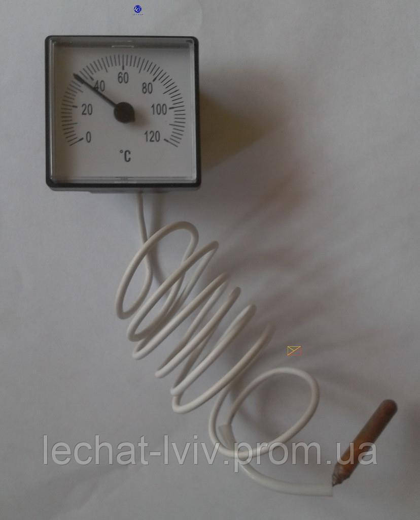 Термометр квадратный капиллярный (45мм*45мм) Tmax=120°С / длина капилляра L=1м Украина
Термометр квадратный капиллярный (45мм*45мм) Tmax=120°С / длина капилляра L=1м Украина