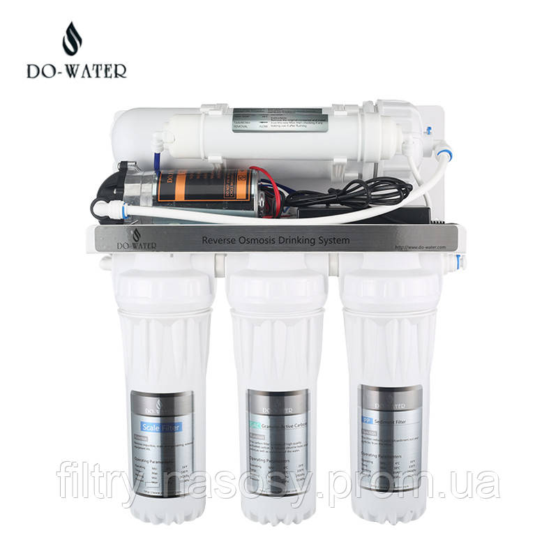 DO.WATER 400G-SA-1 система обратного осмоса на 400 гал/сут с повысительным насосом
DO.WATER 400G-SA-1 система обратного осмоса на 400 гал/сут с повысительным насосом
