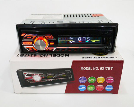 Автомагнитола 1DIN MP3-6317BT RGB/Bluetooth | Автомобильная магнитола | RGB панель + пульт управления
Автомагнитола 1DIN MP3-6317BT RGB/Bluetooth | Автомобильная магнитола | RGB панель + пульт управления