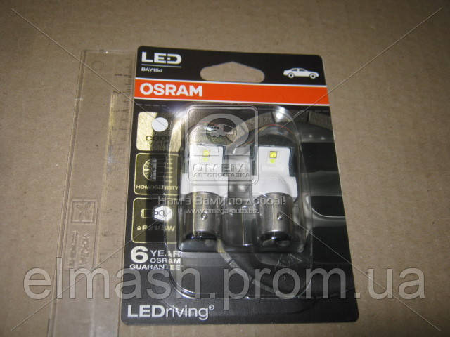 Лампа светодиодная P21/5W 6000K 12V 2W BAY15D LEDriving Premium (2шт.) (пр-во OSRAM)
Лампа светодиодная P21/5W 6000K 12V 2W BAY15D LEDriving Premium (2шт.) (пр-во OSRAM)