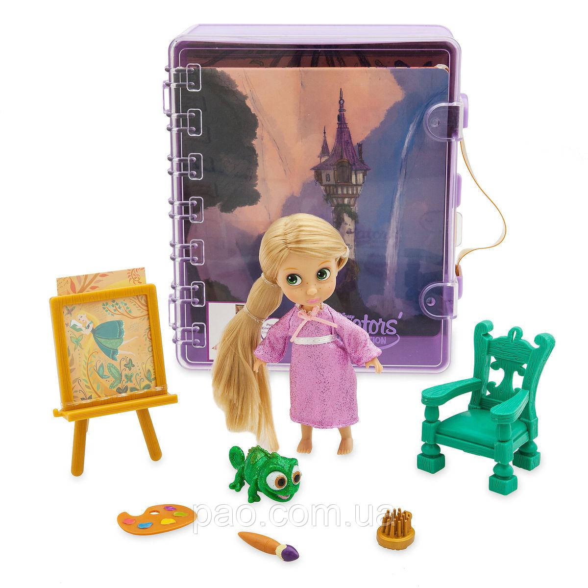 Игровой набор малышка Рапунцель в чемоданчике, Disney Animators' Collection Rapunzel Mini Doll Playset
Игровой набор малышка Рапунцель в чемоданчике, Disney Animators' Collection Rapunzel Mini Doll Playset