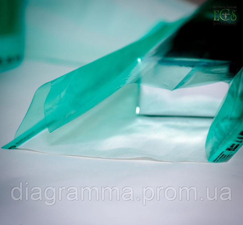 Рулон зі складкою для парової та ЕО стерилізації Steridiamond / 300 мм х 80 мм х 100 м
Рулон зі складкою для парової та ЕО стерилізації Steridiamond / 300 мм х 80 мм х 100 м