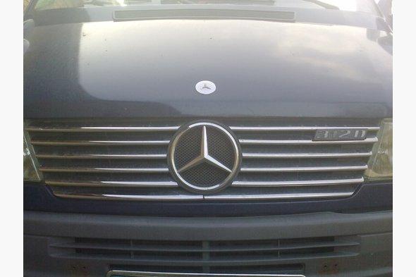 Накладки на решетку радиатора (1995-2000, 12 частей, нерж) Mercedes Sprinter 1995-2006 гг.
Накладки на решетку радиатора (1995-2000, 12 частей, нерж) Mercedes Sprinter 1995-2006 гг.