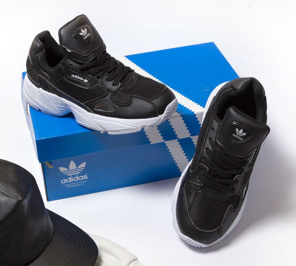 Adidas Falcon Black White | кроссовки женские; черно-белые; кожаные 41eur - 26cm, Черно-белый
Adidas Falcon Black White | кроссовки женские; черно-белые; кожаные 41eur - 26cm, Черно-белый