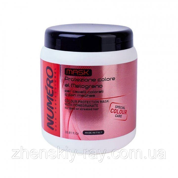 Brelil Numero Colour care - Маска для защиты цвета волос с экстрактом граната, 1000мл
Brelil Numero Colour care - Маска для защиты цвета волос с экстрактом граната, 1000мл