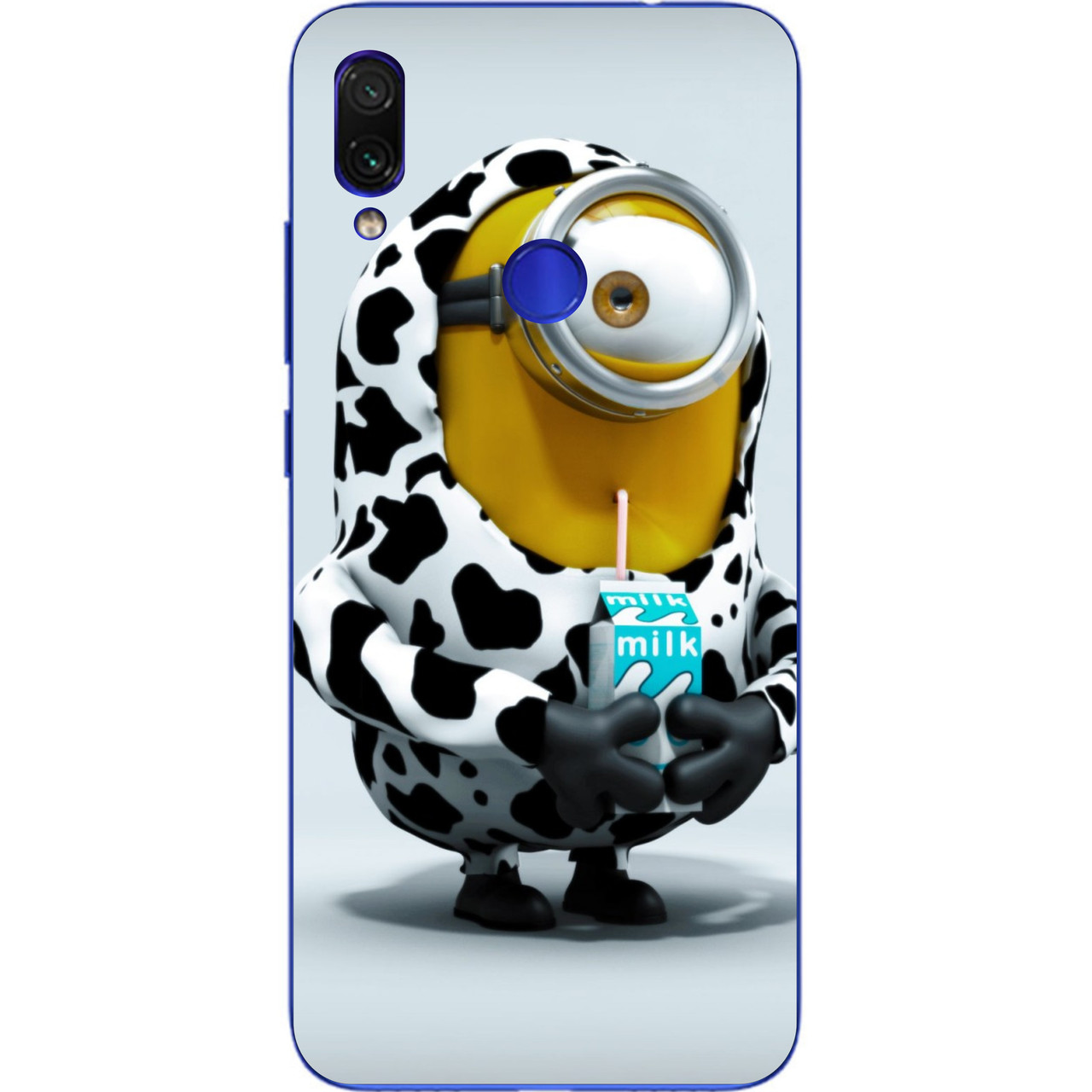 Чехол силиконовый для Xiaomi Redmi Note 7 с картинкой Миньон milk, Разные цвета
Чехол силиконовый для Xiaomi Redmi Note 7 с картинкой Миньон milk, Разные цвета