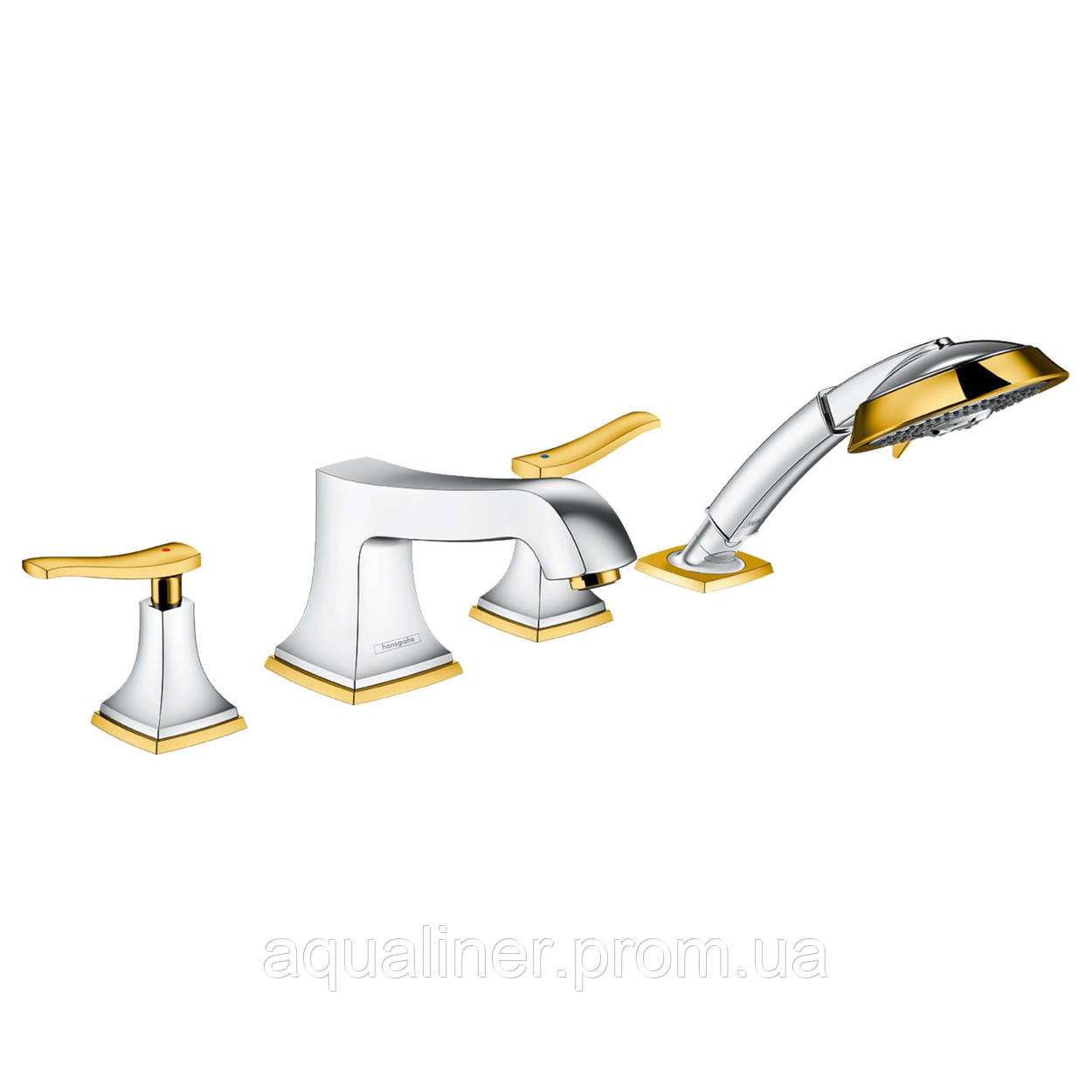 Hansgrohe 31441090 Metropol Classic Смеситель на край ванны, на 4 отверстия, с рычажными рукоятками,
Hansgrohe 31441090 Metropol Classic Смеситель на край ванны, на 4 отверстия, с рычажными рукоятками,