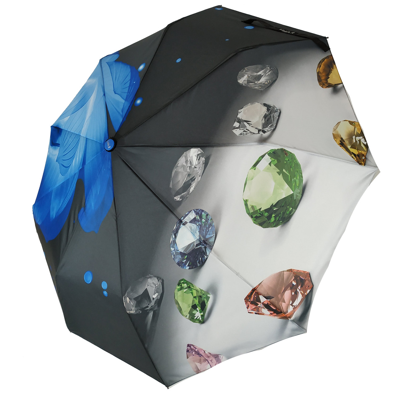 Женский зонтик полуавтомат "Calm Rain", модель "Brilliant" на 9 спиц, 125-6, Абстрактный принт
Женский зонтик полуавтомат "Calm Rain", модель "Brilliant" на 9 спиц, 125-6, Абстрактный принт