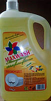 Жидкость для мытья посуды Maxwash lemon 5 л