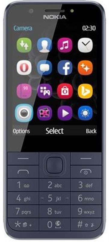 Мобильный телефон Nokia 230 Dual Sim Blue (16PCML01A02), 2.8 (320х240) TN / MediaTek 6260C / ОЗУ 16 МБ / 128
Мобильный телефон Nokia 230 Dual Sim Blue (16PCML01A02), 2.8 (320х240) TN / MediaTek 6260C / ОЗУ 16 МБ / 128