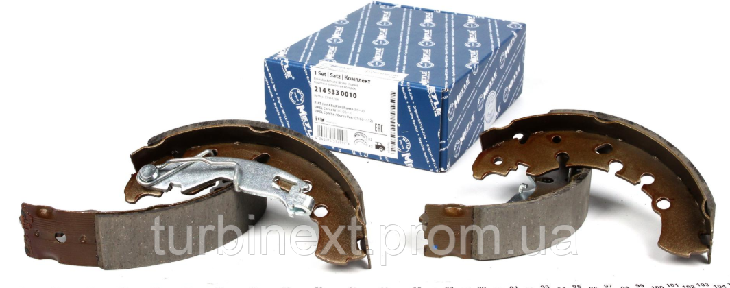 Колодки тормозные (задние) Opel Corsa 06-/Fiat Punto 99- (барабанные) (203.2x38) MEYLE 214 533 0010
Колодки тормозные (задние) Opel Corsa 06-/Fiat Punto 99- (барабанные) (203.2x38) MEYLE 214 533 0010