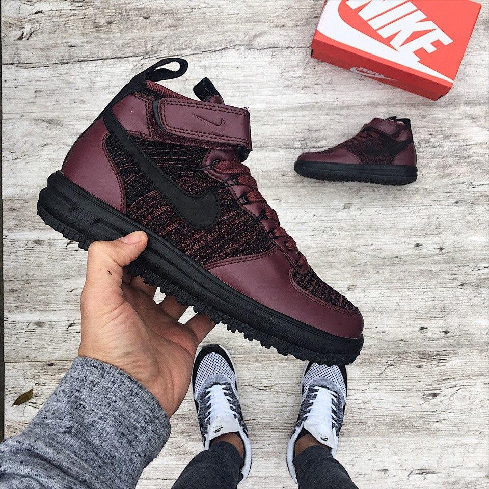 Кроссовки в стиле Nike Air Force 1 Flyknit DuckBoot Dark Purple мужские, Темно-фиолетовый
Кроссовки в стиле Nike Air Force 1 Flyknit DuckBoot Dark Purple мужские, Темно-фиолетовый