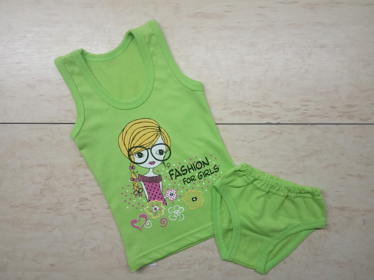 Майка + трусы для девочки принт FASHION for GIRLS Купить все размеры , Разного цвета
Майка + трусы для девочки принт FASHION for GIRLS Купить все размеры , Разного цвета