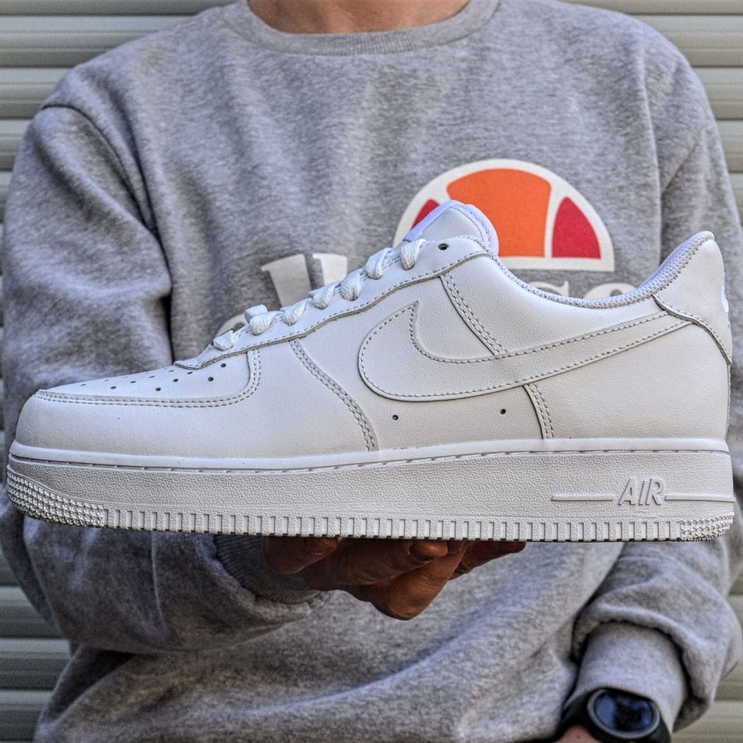 Мужские кроссовки Nike Air force 1 low white осень весна демисезонные. Фото в живую. Реплика, Белый
Мужские кроссовки Nike Air force 1 low white осень весна демисезонные. Фото в живую. Реплика, Белый