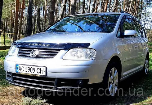 Дефлектор капота VT52 (мухобойка) Volkswagen VW Touran 1 2003-2007, Vip Tuning, VW30
Дефлектор капота VT52 (мухобойка) Volkswagen VW Touran 1 2003-2007, Vip Tuning, VW30