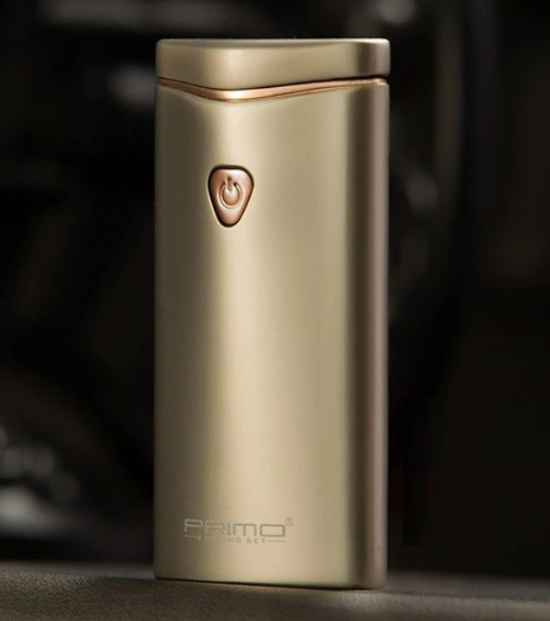 Електронна запальничка PRIMO Fashion Style портативна акумуляторна USB запальничка Золотистий (SUN4097)
Електронна запальничка PRIMO Fashion Style портативна акумуляторна USB запальничка Золотистий (SUN4097)