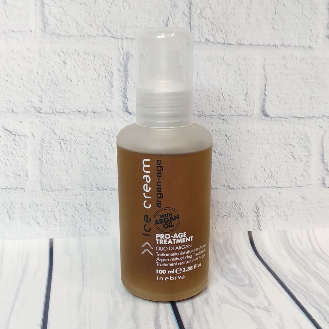 Аргановое масло против посеченных кончиков Inebrya Ice Cream Pro Age Treatment Argan Oil
Аргановое масло против посеченных кончиков Inebrya Ice Cream Pro Age Treatment Argan Oil
