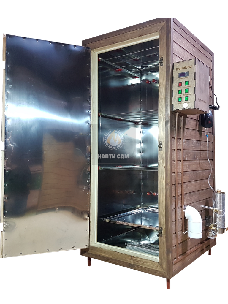 Коптильня 1300л -холодного и горячего копчения, +просушка. Нержавейка внутри, крыша плоская
Коптильня 1300л -холодного и горячего копчения, +просушка. Нержавейка внутри, крыша плоская