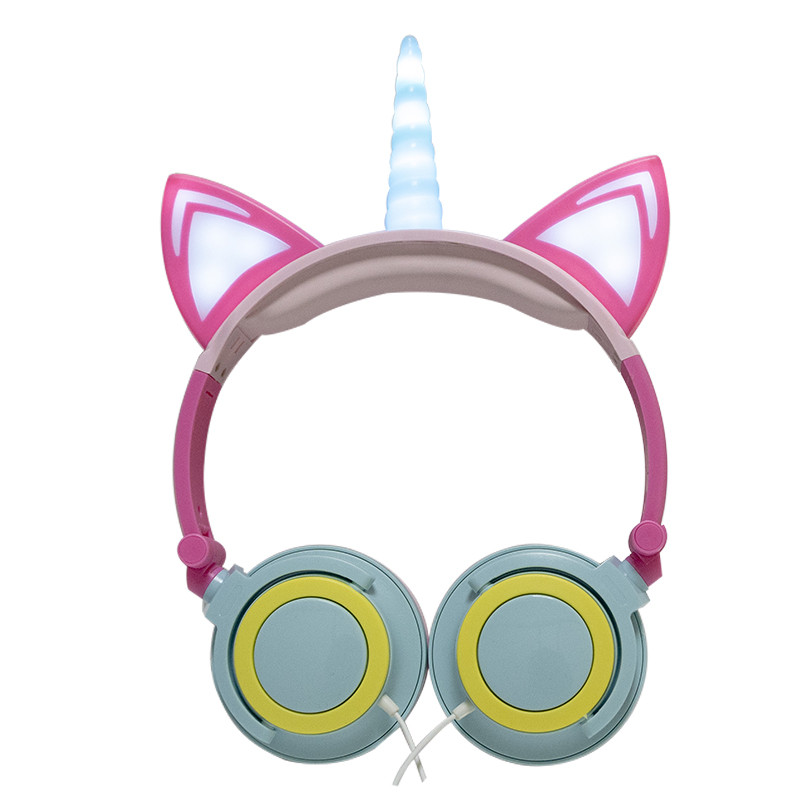 Навушники LINX Unicorn Ear Headphone з вушками Єдиноріг LED Рожево-Блакитний (SUN4191)
Навушники LINX Unicorn Ear Headphone з вушками Єдиноріг LED Рожево-Блакитний (SUN4191)