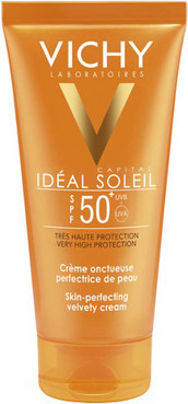 Солнцезащитный крем Vichy Capital Idéal Soleil Velvety Cream Complexion SPF 50+ для лица
Солнцезащитный крем Vichy Capital Idéal Soleil Velvety Cream Complexion SPF 50+ для лица